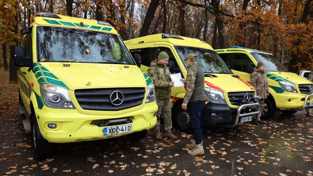 Four Ambulances to Kharkiv